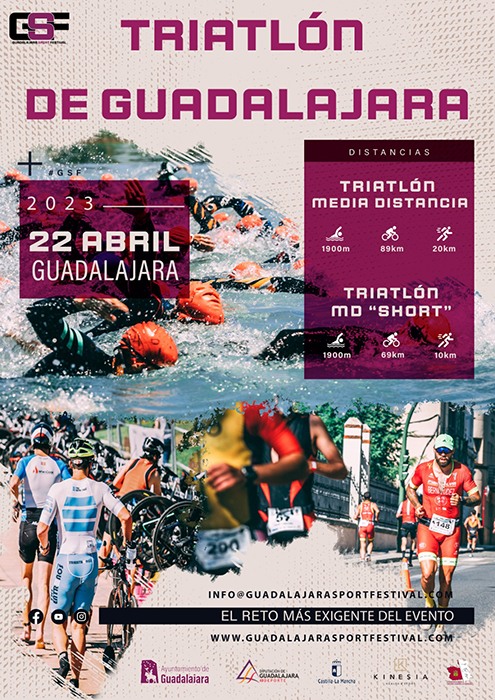 Vuelve el Triatlón de Guadalajara como prueba estrella del ‘Guadalajara Sport Festival’