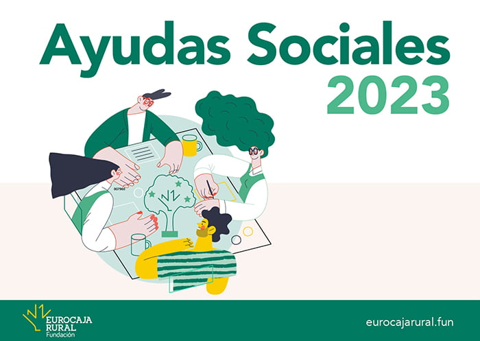 Un total de 25 proyectos se beneficiarán gracias a la convocatoria de 'Ayudas Sociales' 2023 de Fundación Eurocaja Rural