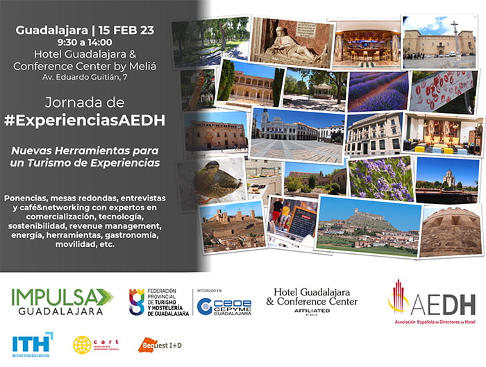 La Federación de Turismo y Hostelería de Guadalajara organiza una jornada basada en las herramientas para un turismo de experiencias