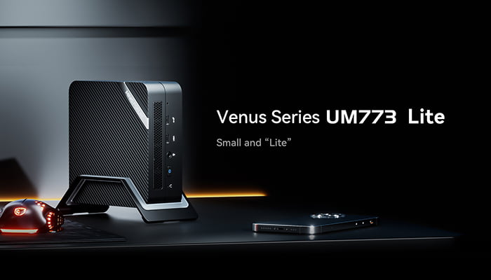 Minisforum anuncia el minipc UM773 equipado con un Ryzen 7 7735HS
