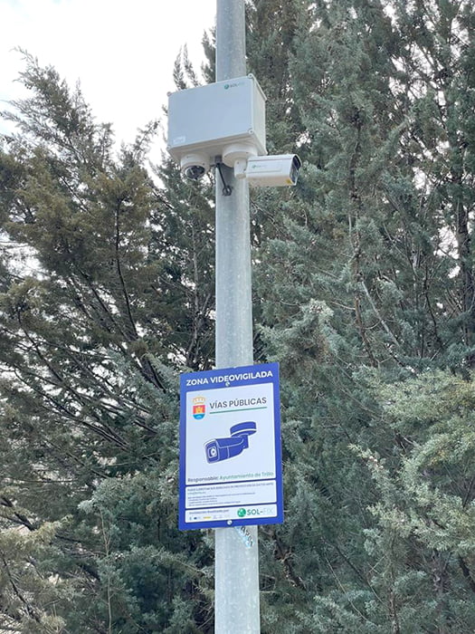 Nuevas cámaras de videovigilancia refuerzan la seguridad en los accesos a Trillo y sus pedanías