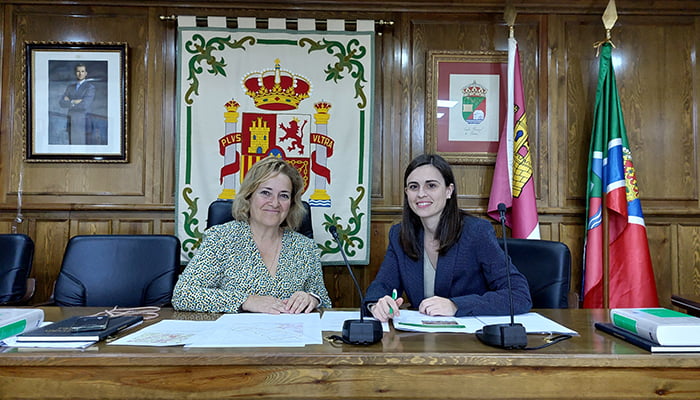 Nuevos desarrollos empresariales destacados por la alcaldesa de Alovera en una reunión mantenida con ‘Impulsa Guadalajara’