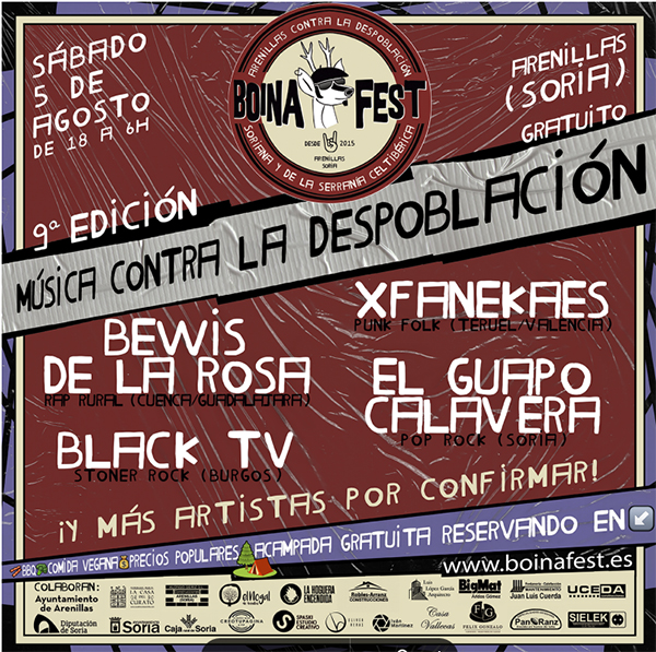 Bewis de la Rosa representará a Cuenca y Guadalajara en el Boina Fest apoyando su lucha contra la despoblación