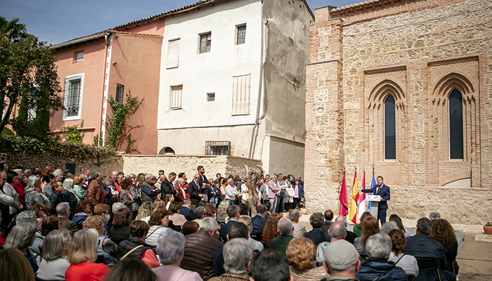 Día de inauguraciones en Brihuega  también el espacio de San Simón