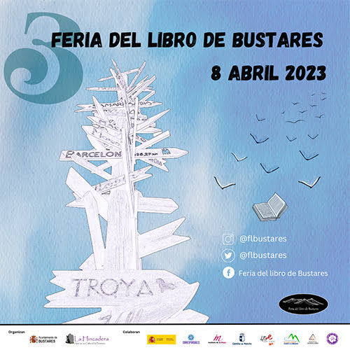 La literatura vuelve a Bustares el sábado 8 de abril en su tercera Feria del Libro