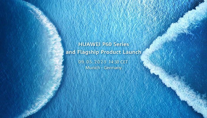 HUAWEI P60 Pro y la próxima generación de productos de vanguardia se presentarán en Europa el 9 de mayo