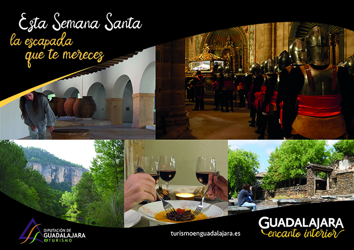 La Diputación de Guadalajara lleva a Madrid “La escapada que te mereces”, su nueva campaña turística