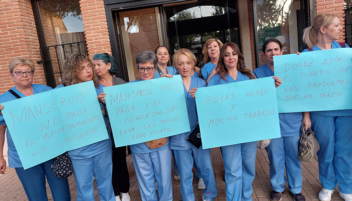 FeSMC UGT Limpieza denuncia la lamentable situación de las trabajadoras de la empresa del servicio de limpieza del Ayuntamiento de Alovera