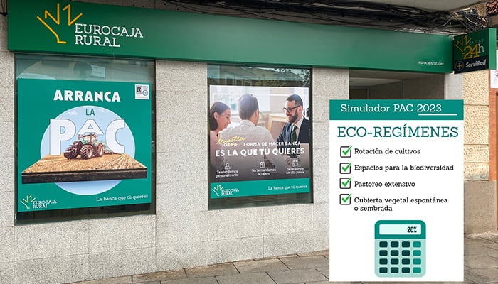 Eurocaja Rural potencia su servicio de información y tramitación PAC