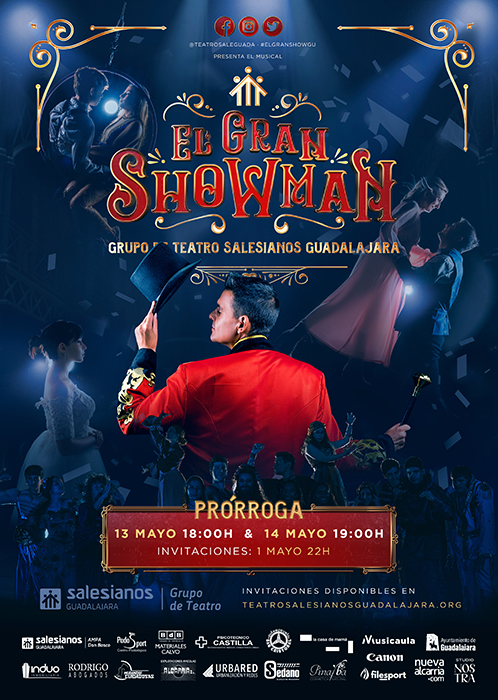 Se prorroga El Gran Showman, el musical del grupo de teatro de Salesianos Guadalajara