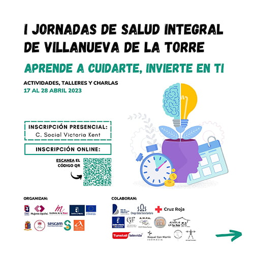 Villanueva de la Torre organiza sus I Jornadas de Salud Integral con una amplia y completa programación dirigida a toda la ciudadanía