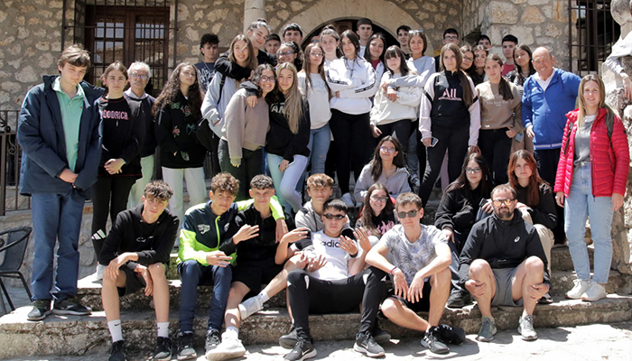 Alumnos del IES San Isidro de Talavera de la Reina conocen cómo es la vida en la Alcarria y en la España despoblada