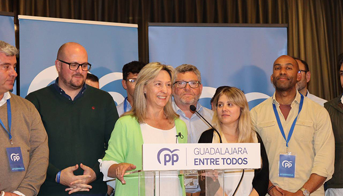 El PP resalta la recuperación de la Alcaldía de Guadalajara con Ana Guarinos, tras los “años tristes y de parón” del socialista Rojo