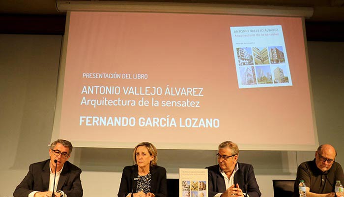 Fernando García Lozano presentó en el COAM la arquitectura sensata de Antonio Vallejo Álvarez