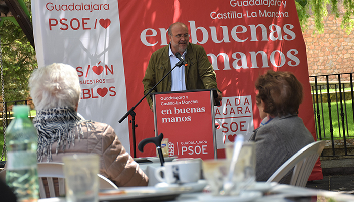 Martínez Guijarro anuncia la puesta en marcha, desde este miércoles, de dos proyectos piloto de transporte sensible a la demanda en la Sierra Norte de Guadalajara