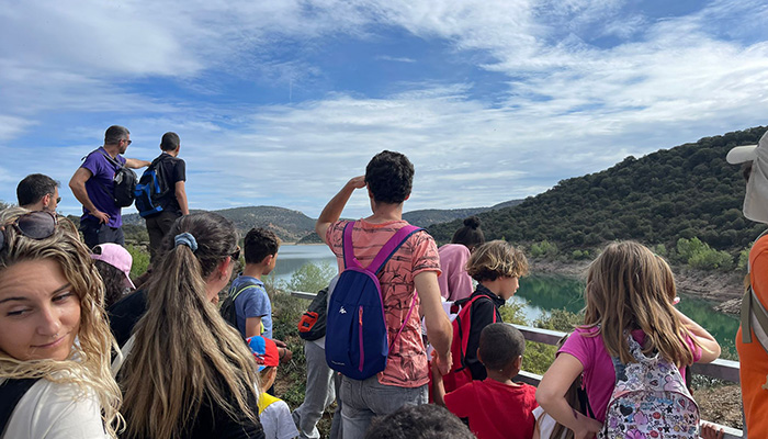 Más de 300 alumnos de los colegios de la Sierra Norte han visitado los pantanos de la comarca