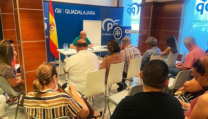 El Partido Popular de Guadalajara imparte un curso de formación con portavoces y concejales