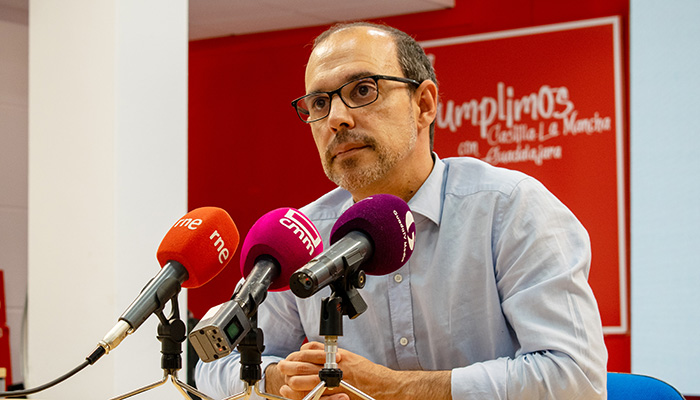 El PSOE de Guadalajara acudirá la investidura donde ha sido la opción más votada e insta al PP a elegir entre formar “gobiernos moderados o pactar con la extrema derecha”