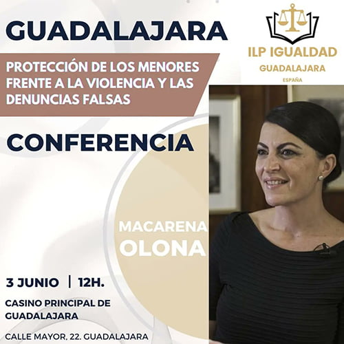 Macarena Olona, este sábado en Guadalajara