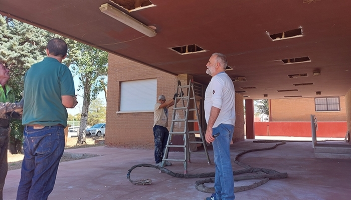 El Gobierno regional acomete obras de aislamiento en el Centro de Educación Especial Virgen del Amparo