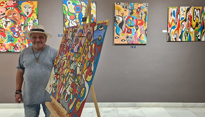 La Sala de Arte Antonio Buero Vallejo acoge hasta el 31 de agosto la exposición pictórica ‘La vida es color’, del artista Félix López