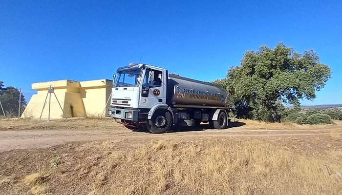 Las cisternas de la Diputación de Guadalajara han servido 2.764 m3 de agua a 34 pueblos en lo que va de 2023