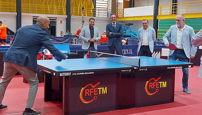 El Gobierno regional apoya la celebración del Campeonato de España de Tenis de Mesa inclusivo que se celebra estos días en Guadalajara