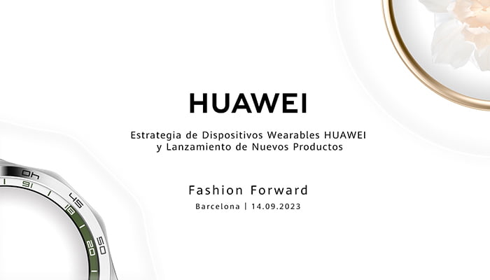 Fashion Forward Nuevos productos Huawei llegan el próximo 14 de septiembre