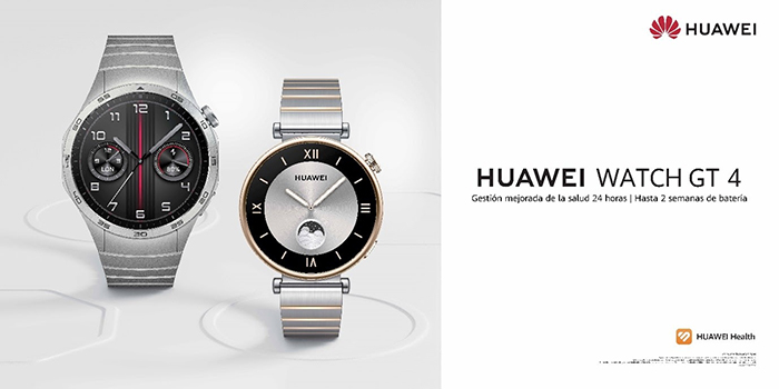 Huawei lanza el Watch GT 4, fusión entre tecnología y estilo