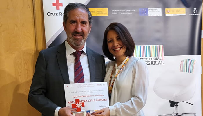 REBI recibe el ‘Premio al Fomento de la Diversidad en el Empleo’ de Cruz Roja Guadalajara