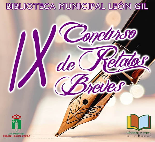 Convocada la novena edición del Concurso de Relatos Breves de la Biblioteca León Gil de Cabanillas