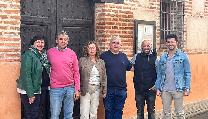 El Grupo Popular en la Diputación de Guadalajara visita Viñuelas y muestra su apoyo a las reivindicaciones y proyectos del Ayuntamiento