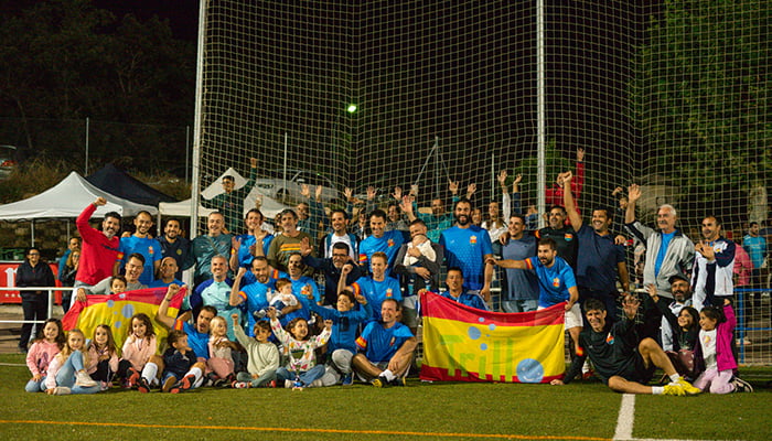 Fundación Juanito Maravilla, campeón de la I Trillo Cup de Veteranos tras batirse en la final con un competitivo equipo local