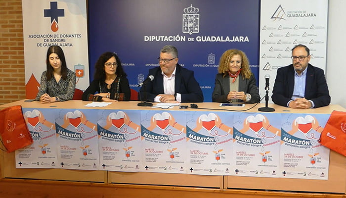 Guadalajara celebra este martes una nueva edición del Maratón de Donación de Sangre con el objetivo de superar las 200 donaciones