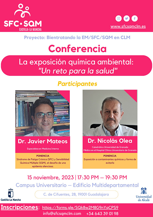 El Campus de Guadalajara acogerá el 15 de noviembre la conferencia La contaminación ambiental; Un reto para la salud