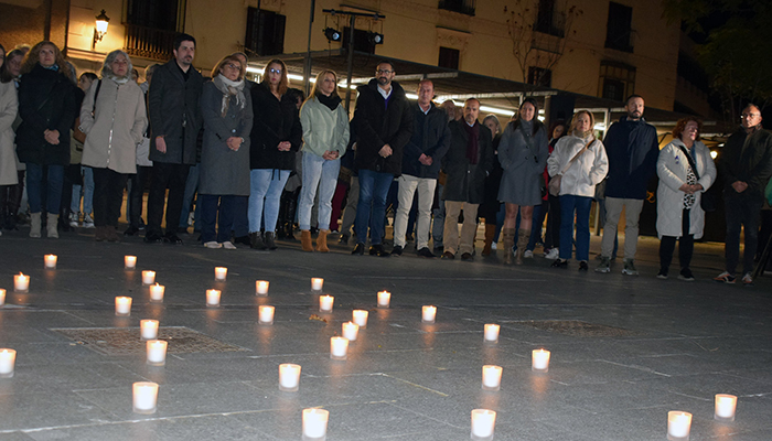 El PSOE de CLM celebra en Guadalajara un acto- homenaje a las víctimas de la violencia de género y para alzar la voz frente al negacionismo