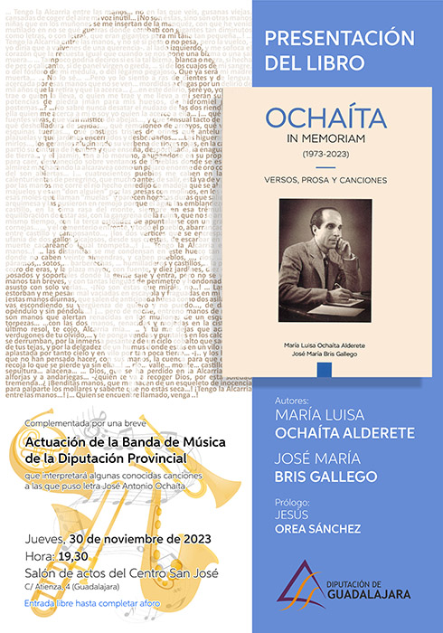 Este jueves se presenta en el Centro San José el libro “Ochaíta in memoriam”