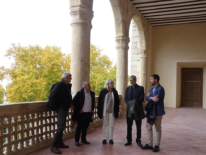 La rehabilitación de la Galería de Poniente del palacio del Infantado recupera el forjado original de madera