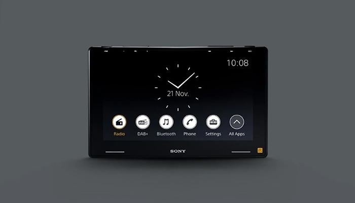 Sony Europe presenta un nuevo receptor AV para coche