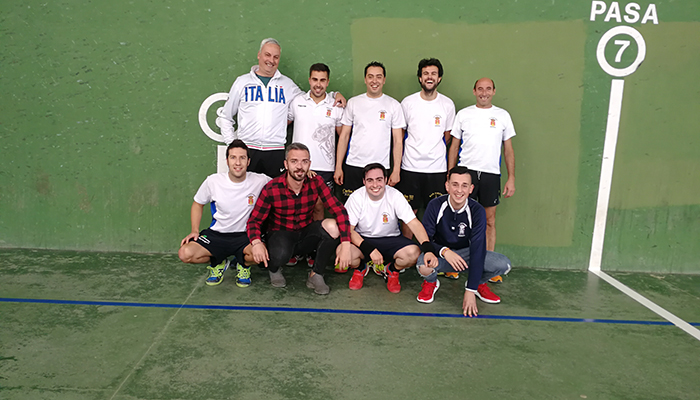Alovera es el nuevo líder de la Liga Provincial de Frontenis de Guadalajara tras su victoria contra Málaga del Fresno 1 Club Brihuega