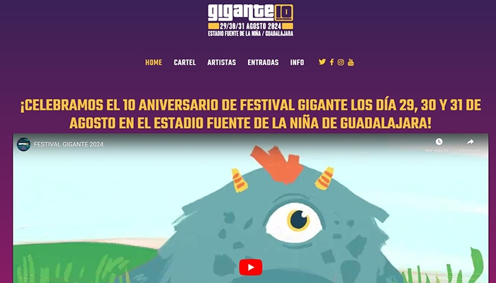 El Festival Gigante regresa a Guadalajara en su décimo aniversario