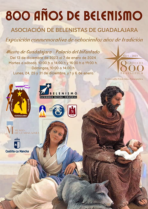 Inauguración en el Museo de Guadalajara de la exposición 800 años de belenismo