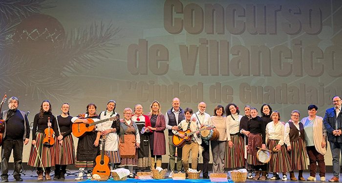 La Agrupación Musical de Pareja, gana el XXXII Concurso de Villancicos Ciudad de Guadalajara