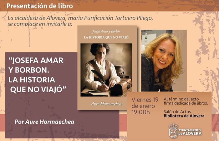 Aure Hormaechea presenta su nuevo libro “La historia que no viajó”