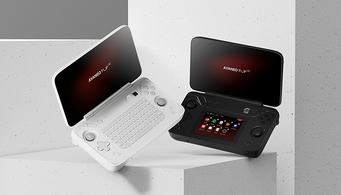 Ayaneo presenta las consolas portátiles Flip KB y DS una nueva experiencia con teclado completo y pantalla dual