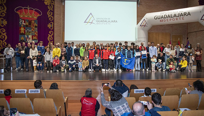 La Diputación de Guadalajara entrega los premios de los circuitos provinciales de Carreras Populares y de Montaña 2023