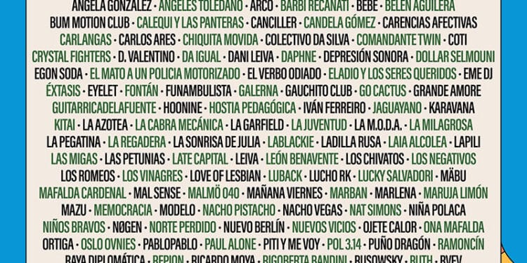Sonorama Ribera revela por primera vez su cartel completo con 150 artistas y limita a 20.000 los abonos para su edición 2026 Sonorama Ribera revela por primera vez su cartel completo con 150 artistas y limita a 20.000 los abonos para su edición 2026